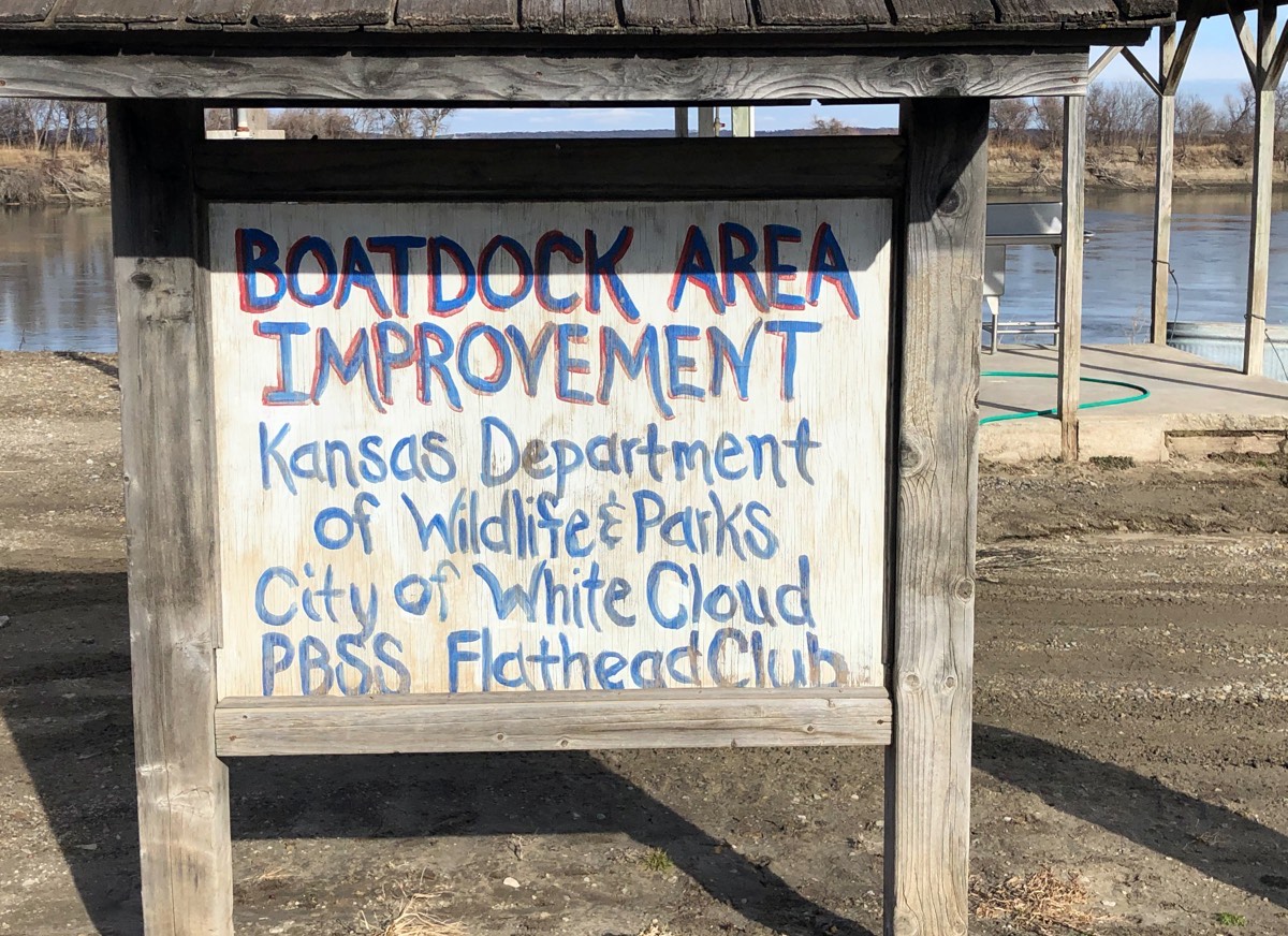 Dock sign