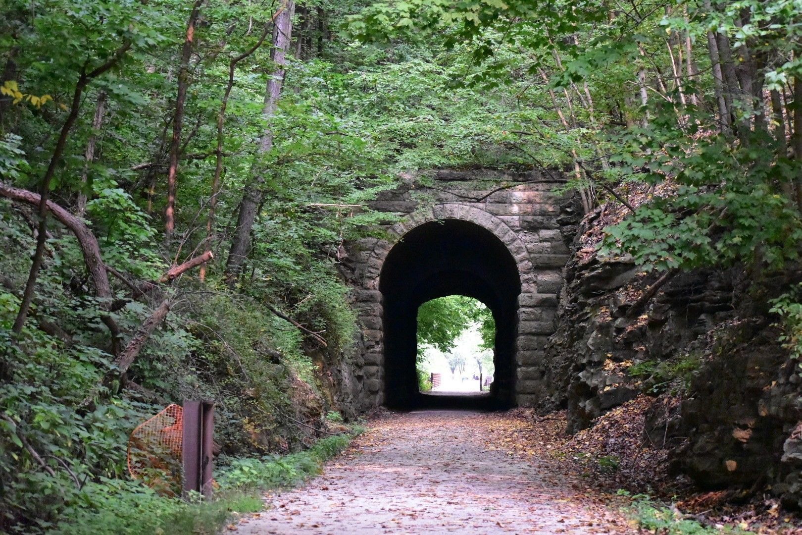 West Side of Tunnel
